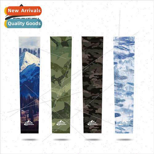 23  sunscreen ice silk sleeve cover mens outdoor cycling mou