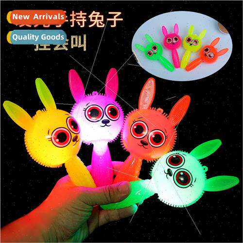 Rabb light-up stick pinch wh whistle flash handle light-up r