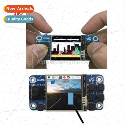 Raspberry Pi mini game console 1.54 inch LCD mini display to