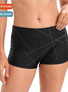 Womens Swimwear Plus ze Europe Swimwear Conservative Boxer S