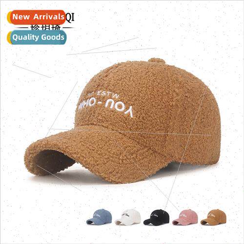 mple fashion lamb wool winter men baseball cap outdoor sunsh