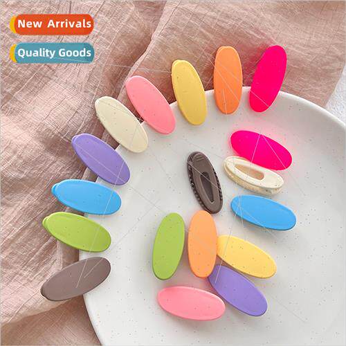Children hair clips sweet girl candy colour duckbill clip br