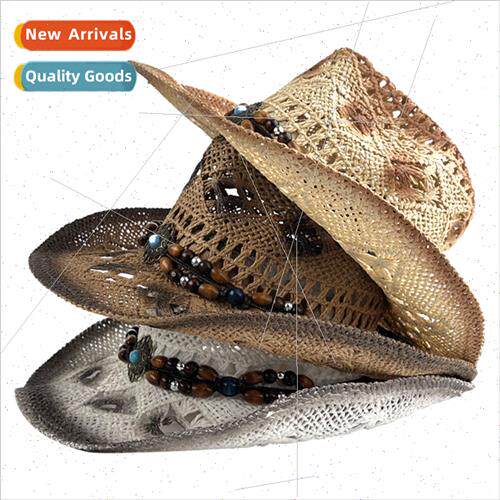 Maranatha windprorope cowboy straw hat Europe Uned States re