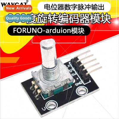 360 Degree Rotary Encoder Module FOR Module KY-040 Compatibl