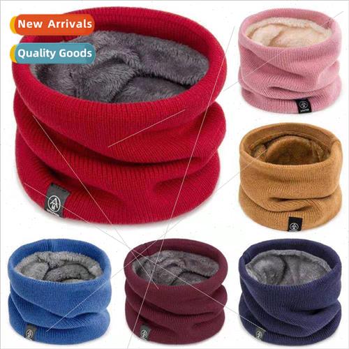 Autumn winter sets knted bib mask dual-use men women warm ne