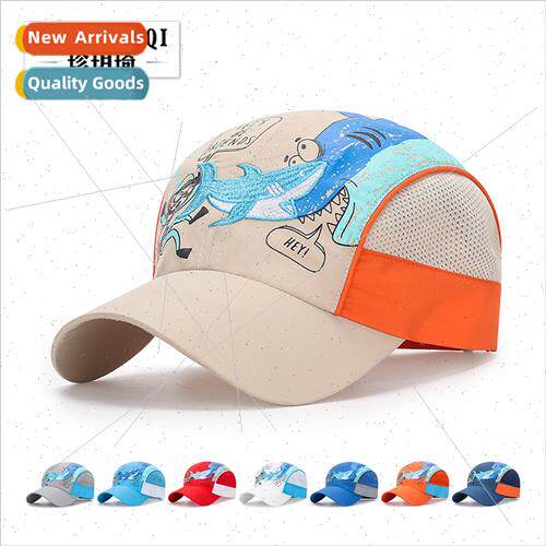 summer children elementary school students sunscreen hat men