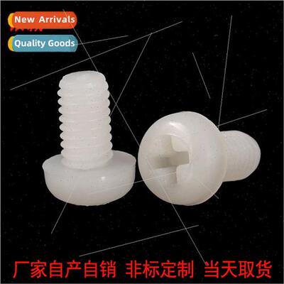 Whe plastic nylon pan head screws Round head Phillips nylon