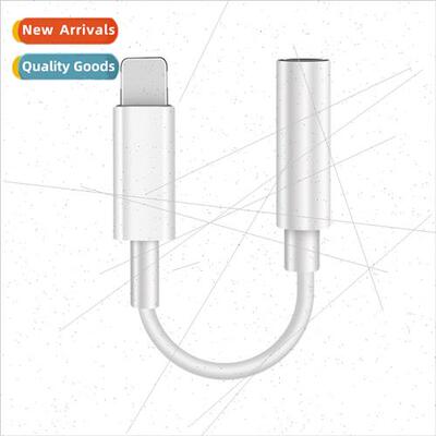 适用headset adapter cable 3.5 to lightning cell phone adapte