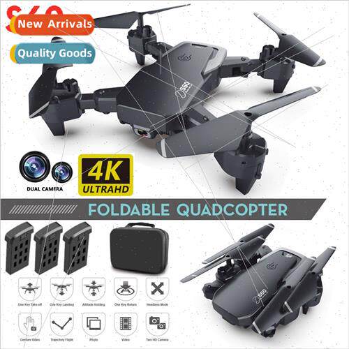 S60 RC Drone 4K HD Aerial Dual WIFI Quadcopter Folding Aerom