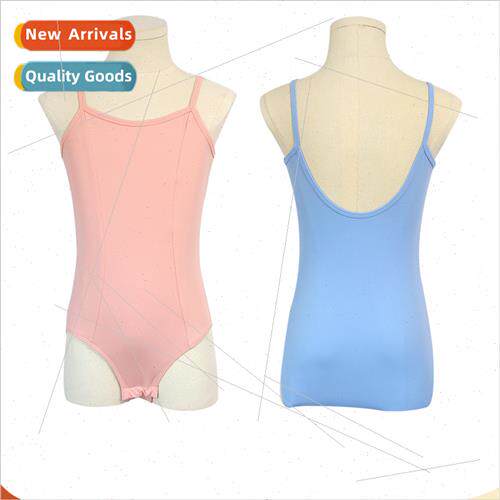 Childrens dance wear practice clothes summer halter ballet m