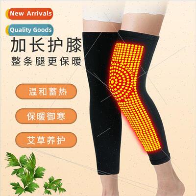 Extended  of fall and winter double-sided wormwood knee pads