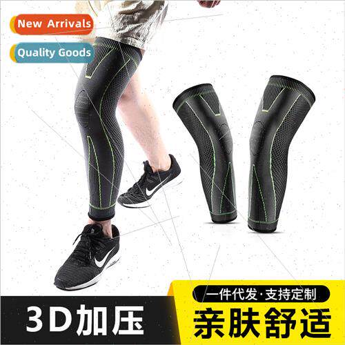 Knted sports knee pads outdoor men women cycling fness strap