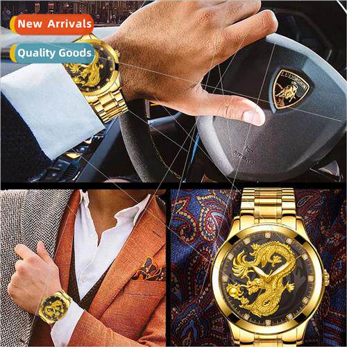 Steel Strap Quartz Watch Business Men Watch Classic Chinese