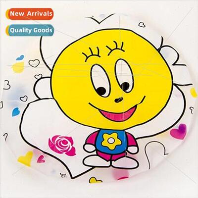 Cute cartoon shower cap waterprobathing hair cap printed sha