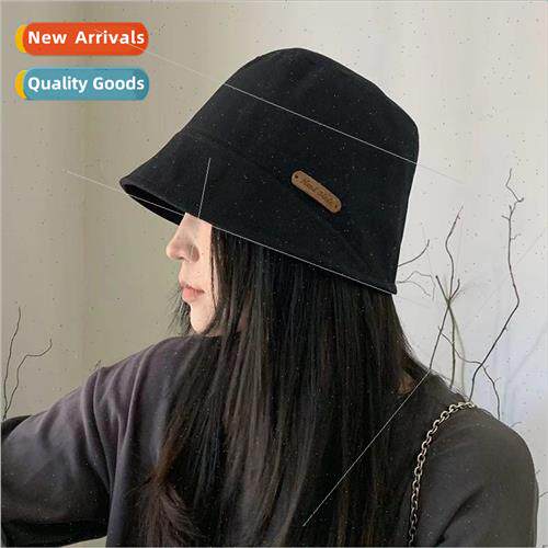 Show face small short brim bucket hat 2021 new tide female J