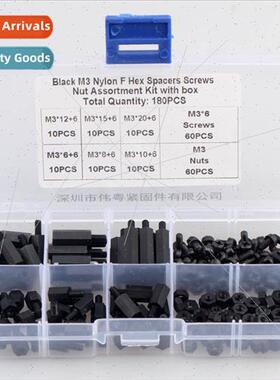 180 210 260 320 160 200 Black Nylon Hexagonal ngle  wh Screw