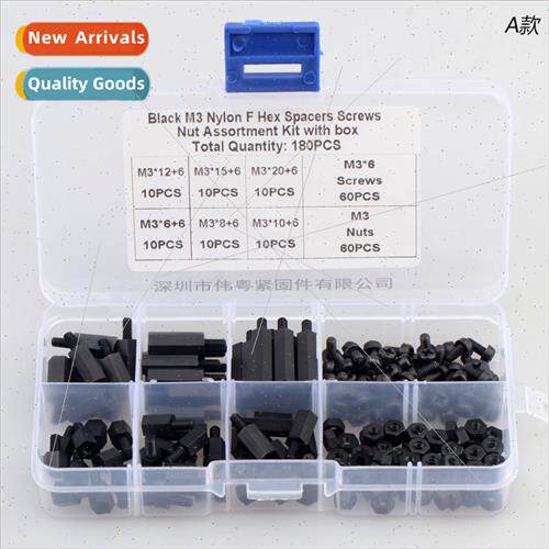 180 210 260 320 160 200 Black Nylon Hexagonal ngle  wh Screw