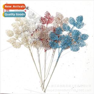 Forks Flower Gold mulat Plastic Dust Leaves Christmas Rose