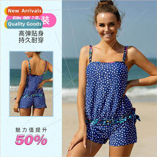 Europe Sleeveless Swimsu Two Piece Spl Swimsu Women Conserva