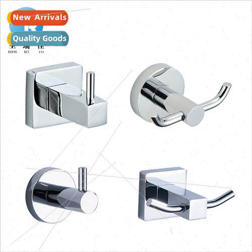 Stainless steel hooks chrome single coat hooks zinc alloy to
