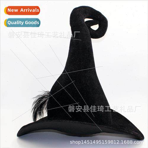 Wch Hat Halloween Shape Dressy Hat Bright ghts Colorful Holi