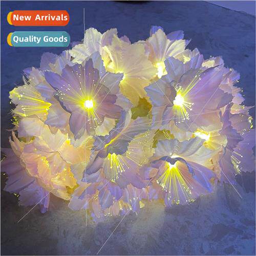 New led bedroom arrangement creative simulation flower light