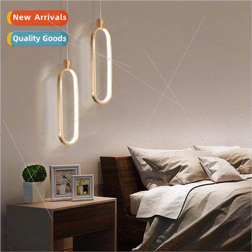 Bedroom bedside chandelier modern simple light luxury lamps