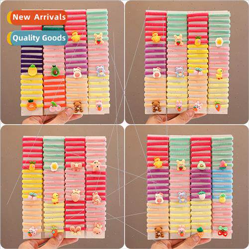 Children hair bdoes not hurt hair towel ring hair rope tie h