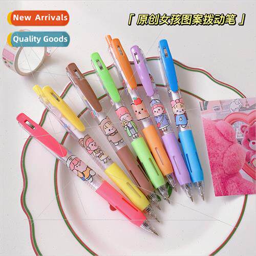 Ins high color value click pen student exam use 0.5 black qu