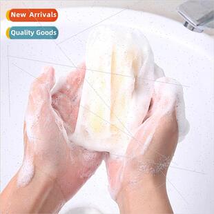 Foaming mesh soft cleansing face wash mesh bath soap bag fac
