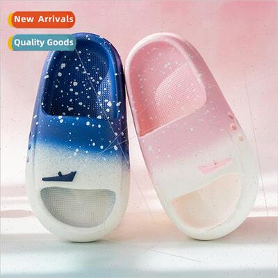 New children slippers fashion gradient summer middle child h