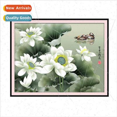 Cross Stch New Modern Chinese ving Room Mandarin Ducks Playi
