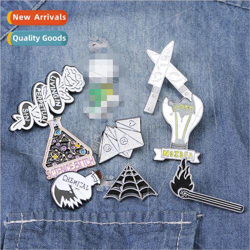 punk magic bottle Fun fashion Halloween set brooch Clothing