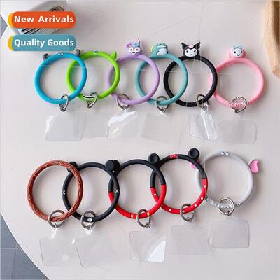 Phone case anti-lost bracelet cartoon pendant creative brace