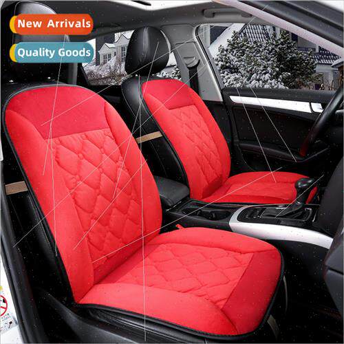 Car cushion winter plush whole set universal seat cushion wa