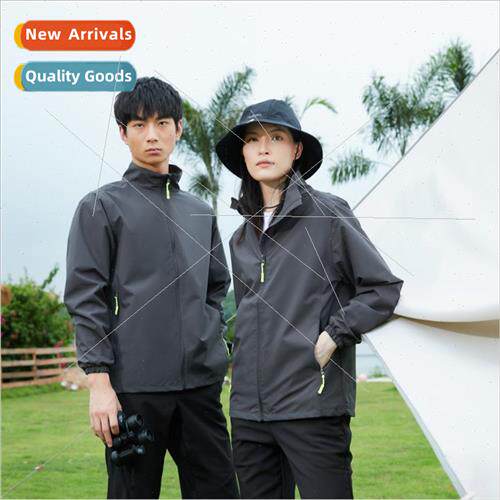 2023 new fall rushing jacket men women simple solid color co