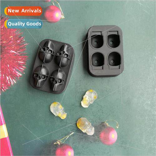 Skull Head Ice Grid 502 Chocolate Biscu Mold Cake Mold Ice C