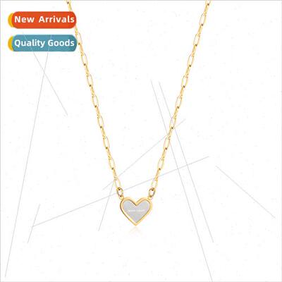 Koreafashion simple wild love collarbone chain ins tide stai