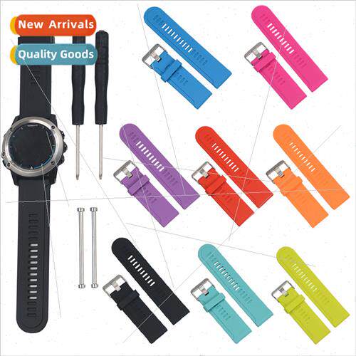 适用Garmin Fenix 3 Smartwatch Silicone Strap Fenix3 HR Sport