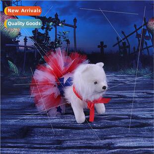 Costume Set Saree Pet Holiday Skirt Cat Halloween Dog