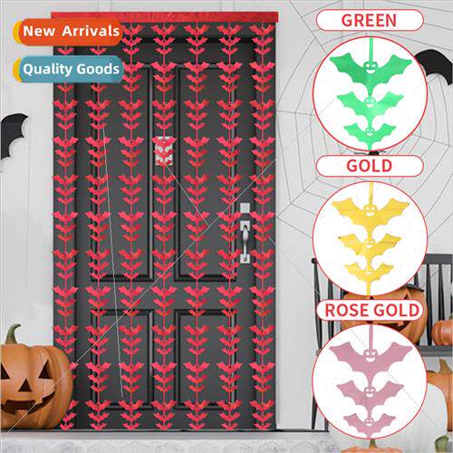 2023 Europe Uned States Halloween bat rainscreen curtain han