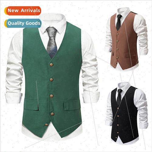 2023 fall winter new men single-breasted horse jacket men Eu