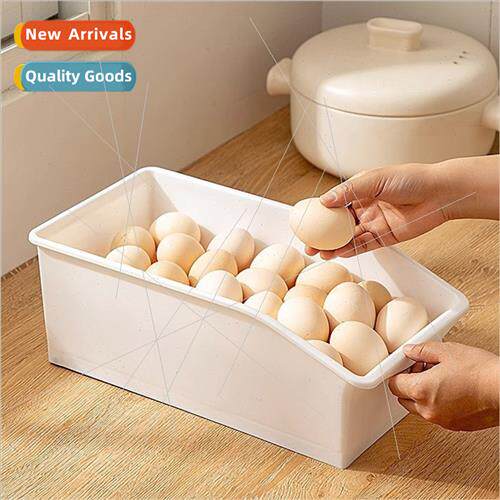 Egg storage basket pull-out refrigerator freezer organizer s