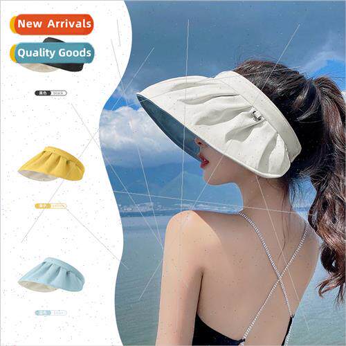 Banana face-shading beach sun hat cycling hollow top sun hat
