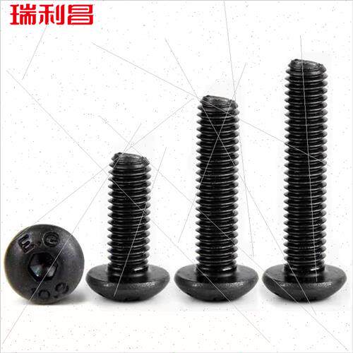 M5 10.9 round head hexagon socket head cap screws pan head b
