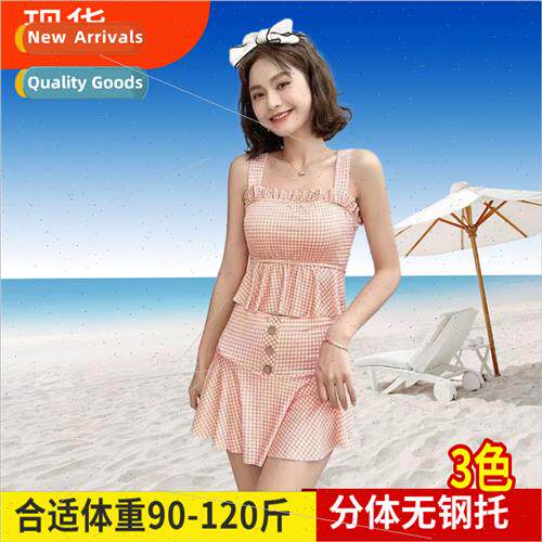 Swimsu female new fairy Fan small fresh student girls conser