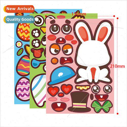 XH023 Easter Eggs Bunny Chick s Party Decoration Handbook Ki