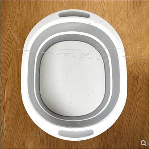 Dishwasher sink collapsible plastic washbasin kchen househol