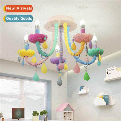 Children room light girls macaron ceiling light simple bedro