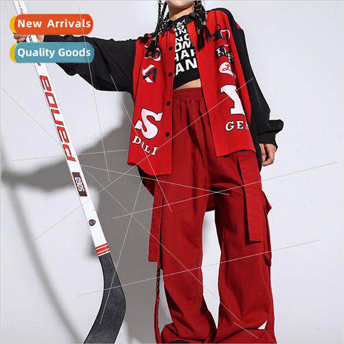 Set dance childrens tide clothing hip-hop hiphop tide childr